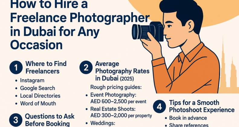 Dubai freelance photographer